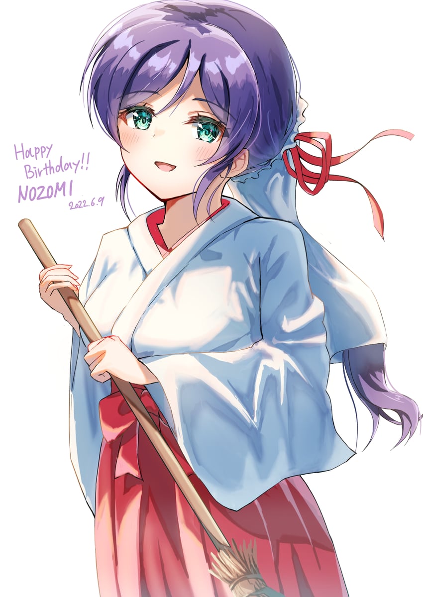 tojo nozomi (love live! and 1 more) drawn by oekakiren_0403