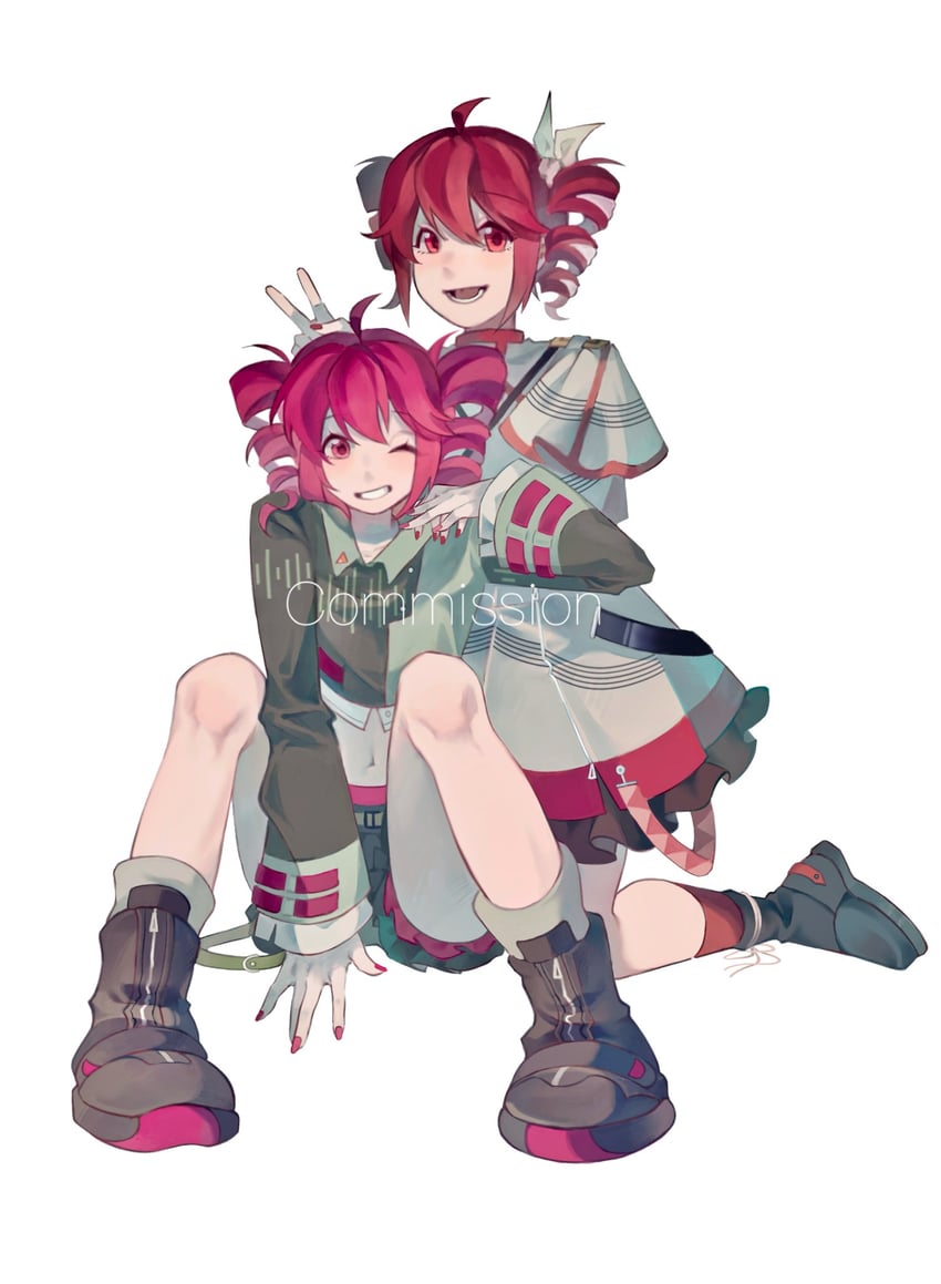 kasane teto (utau and 2 more) drawn by akiham