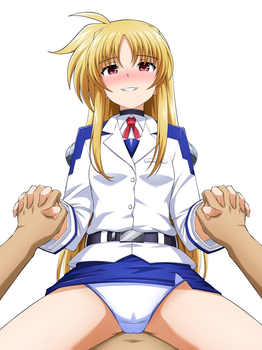 fate testarossa (lyrical nanoha and 1 more) drawn by oshimaru026