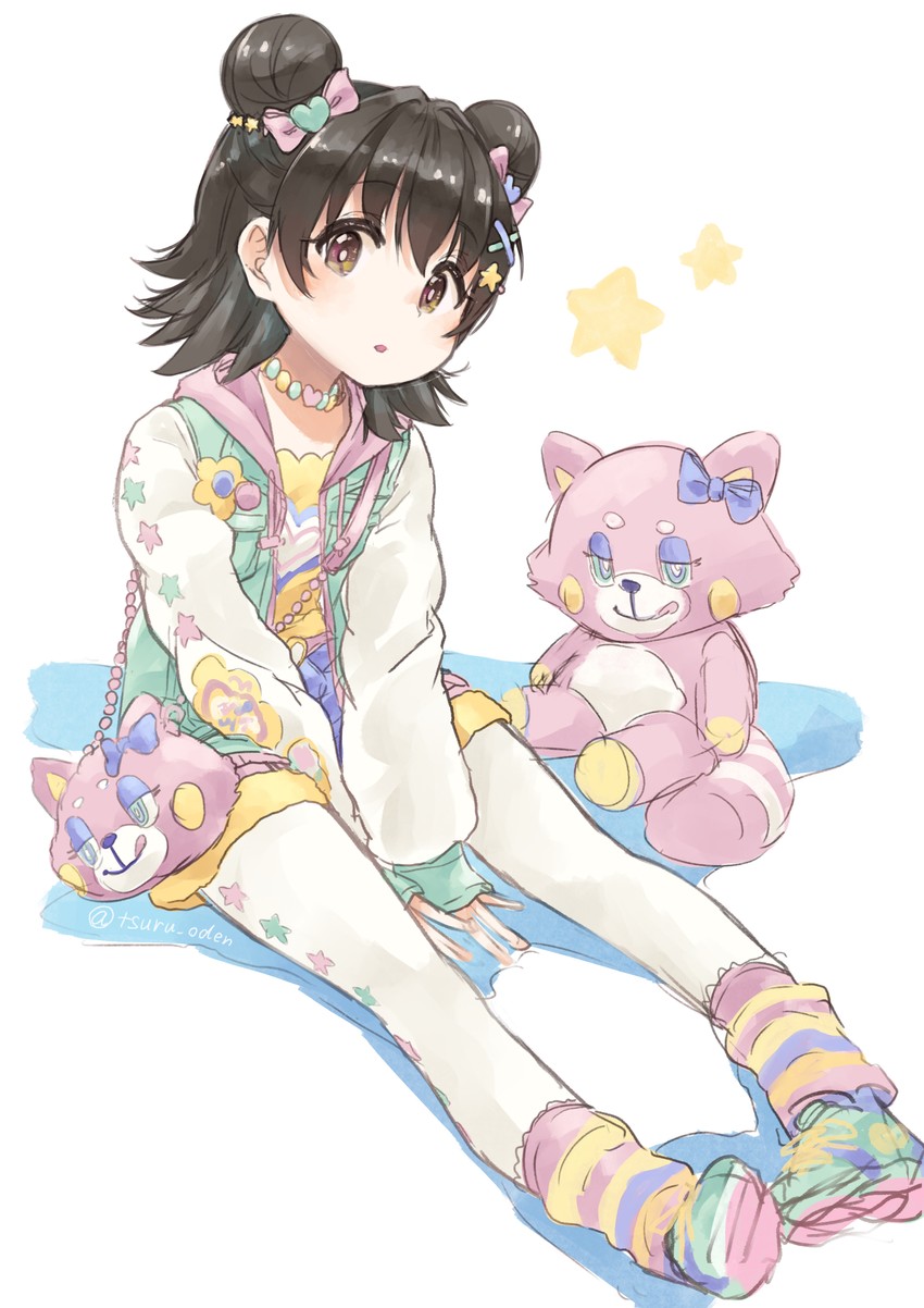 akagi miria (idolmaster and 1 more) drawn by rainys_bill