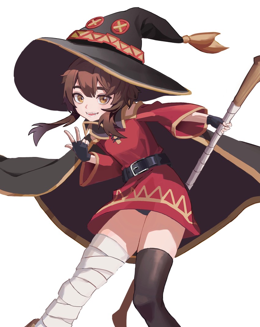 megumin (kono subarashii sekai ni shukufuku wo!) drawn by koorihibari