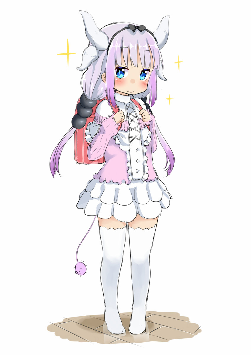 kanna kamui (kobayashi-san chi no maidragon) drawn by sekira_ame