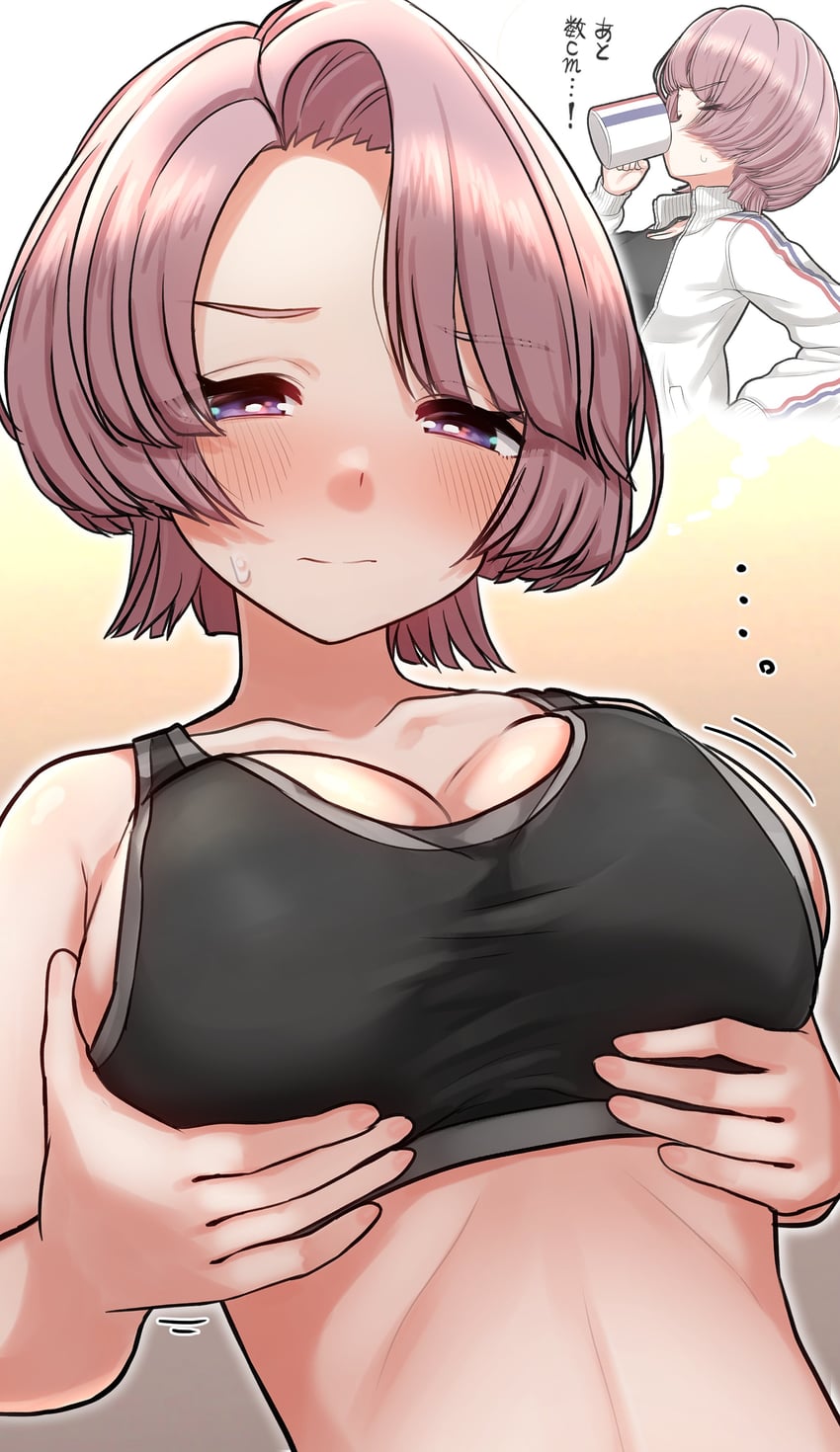 arimura mao (idolmaster and 1 more) drawn by dokudoku913