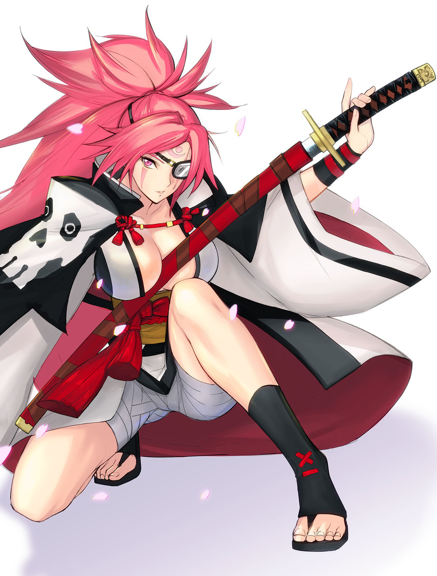 baiken (guilty gear and 1 more) drawn by tetsu_(kimuchi)