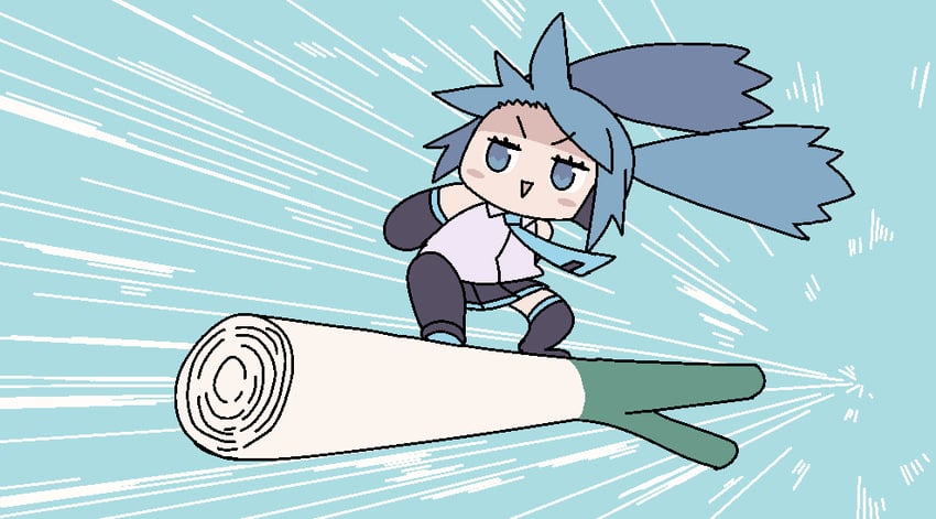 hatsune miku (vocaloid and 1 more) drawn by icon_315