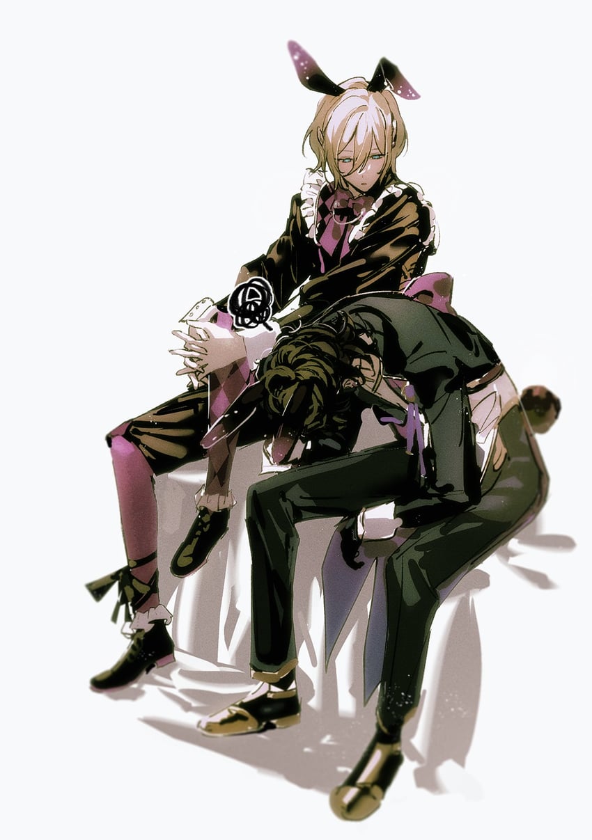 tenshouin eichi and sakuma rei (ensemble stars!) drawn by eichi_turnr