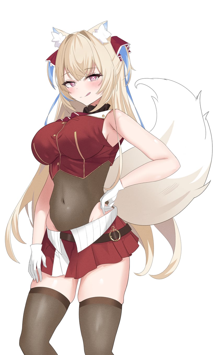 houshou marine and fuwawa abyssgard (hololive and 1 more) drawn by sasaki_ikuya