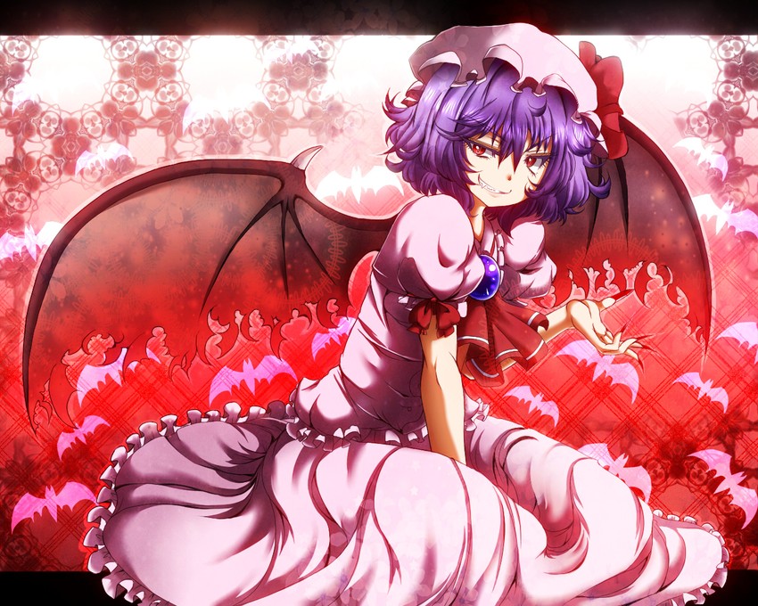 remilia scarlet (touhou) drawn by zan_(harukahime)