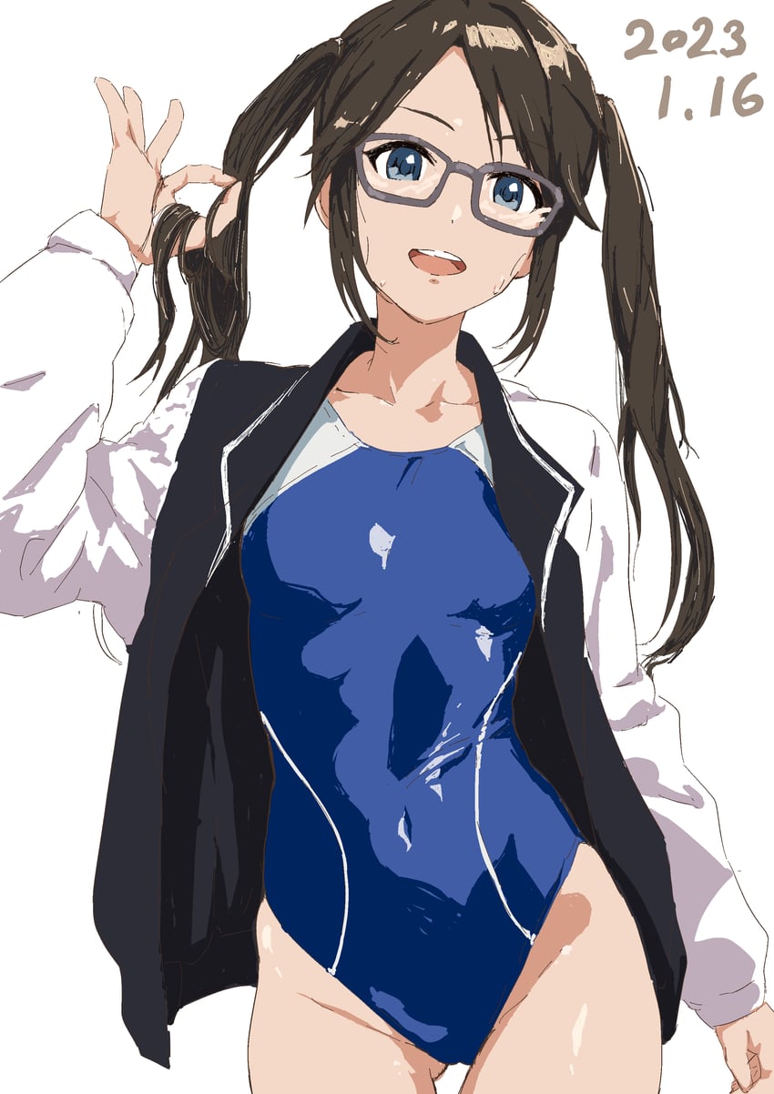 mitsumine yuika (idolmaster and 1 more) drawn by shimerike_yakisoba