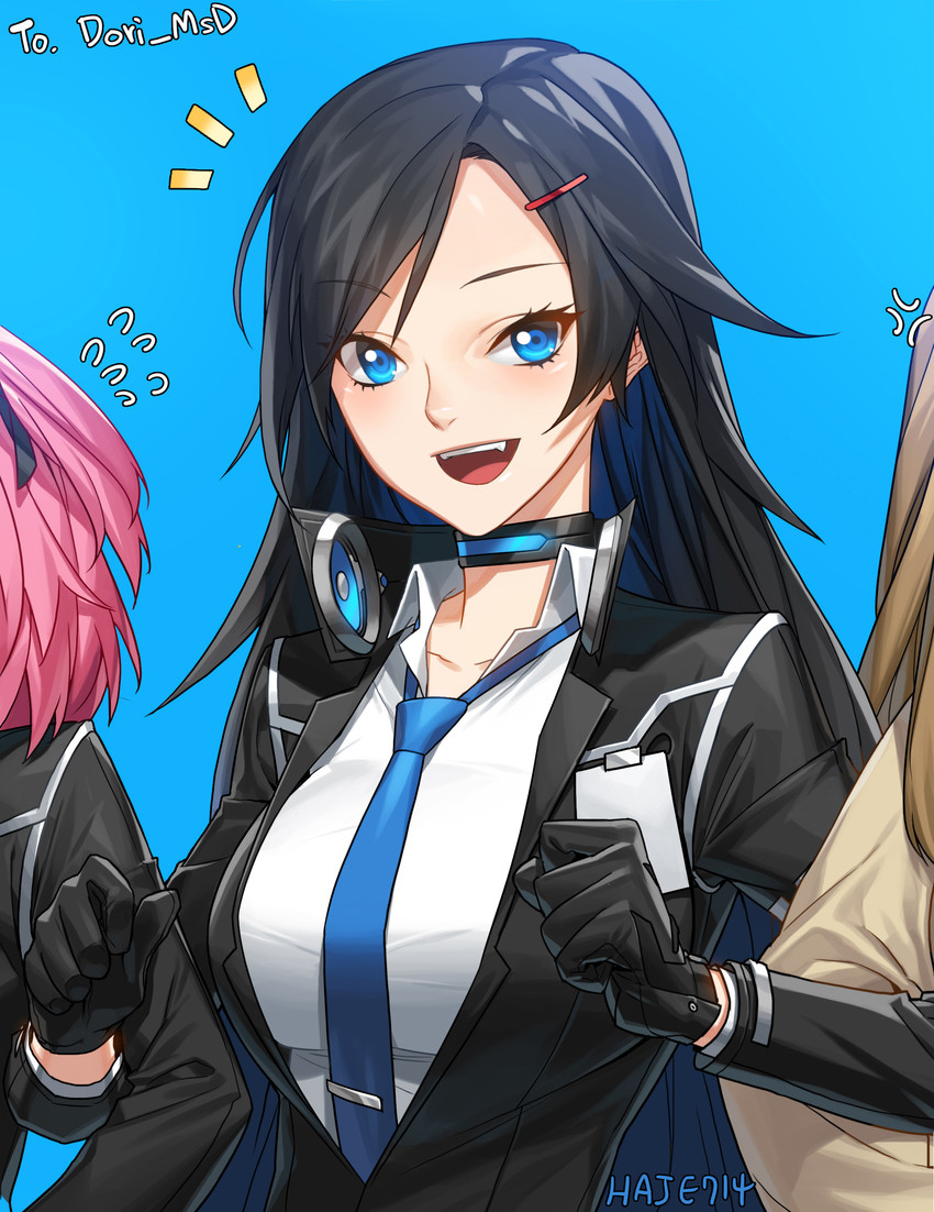 seulbi lee, yuri seo, and jeongmi woo (closers) drawn by haje