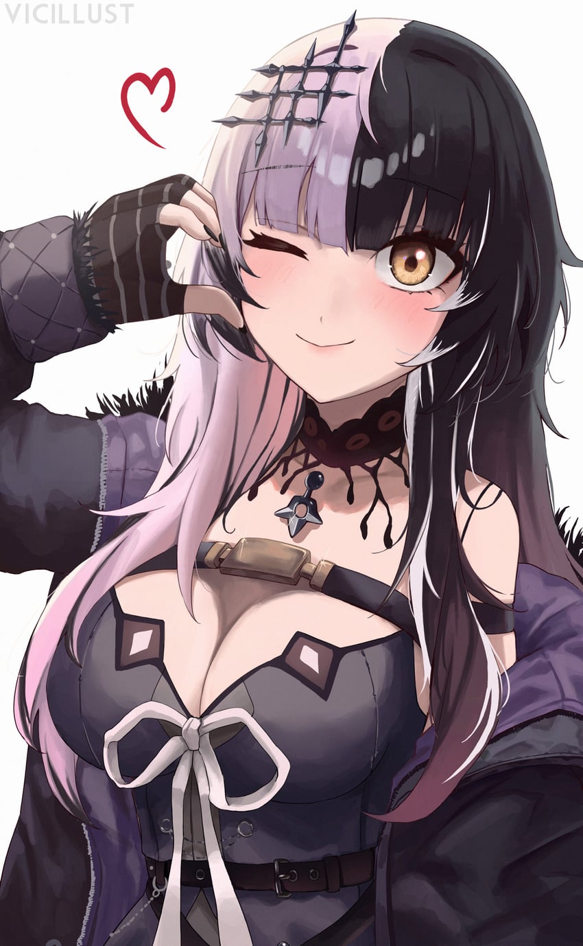 shiori novella (hololive and 1 more) drawn by vicarious