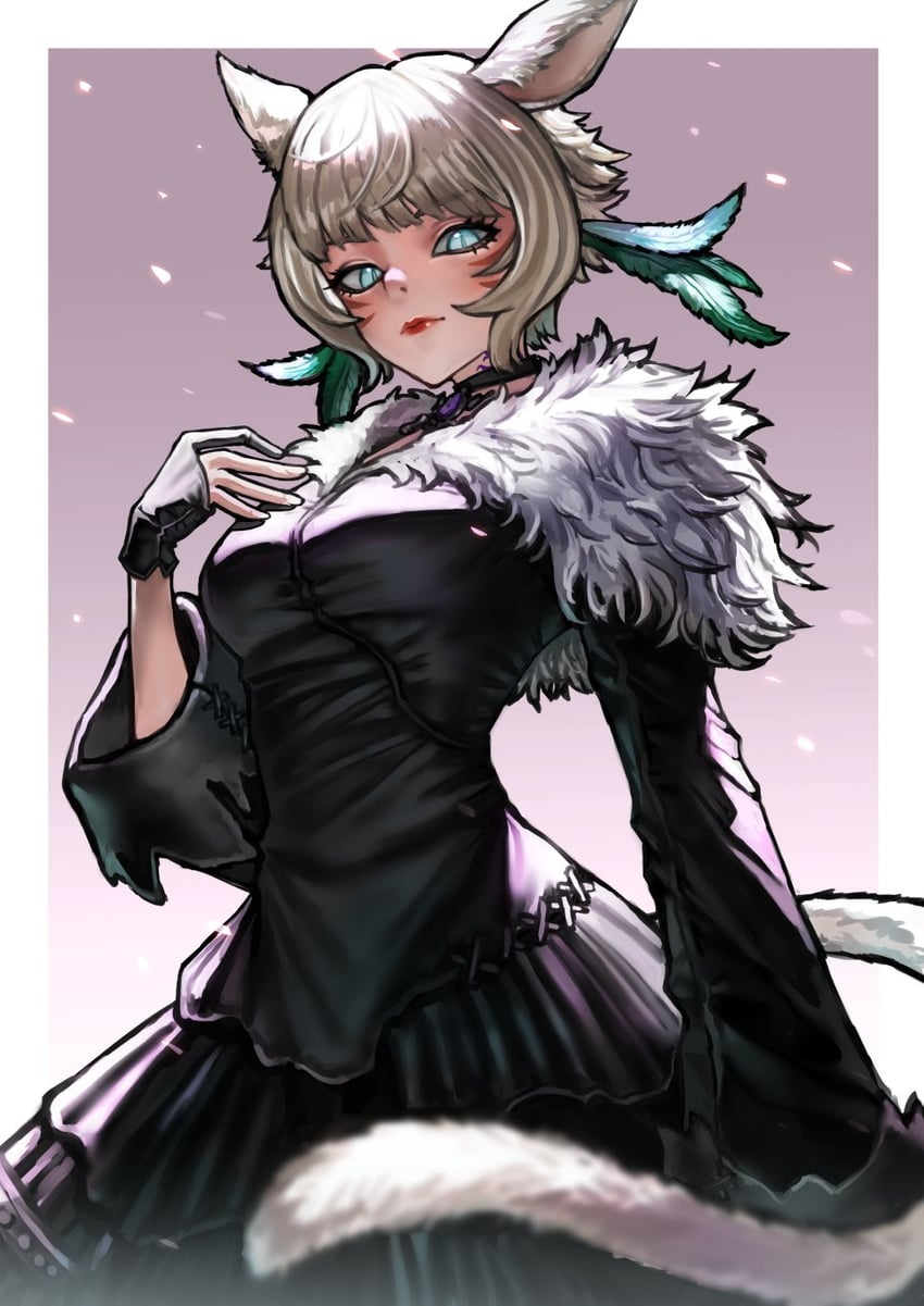 y'shtola rhul (final fantasy and 1 more) drawn by hyuu_(sing-dog)