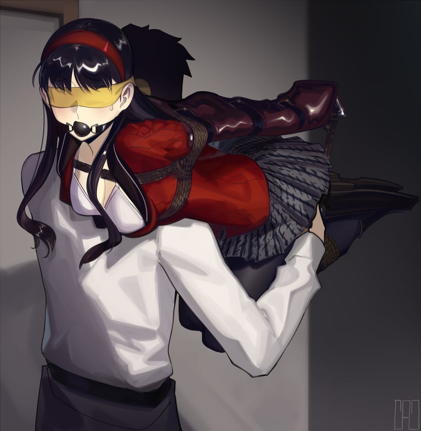 amagi yukiko (persona and 1 more) drawn by cad_(caddo)