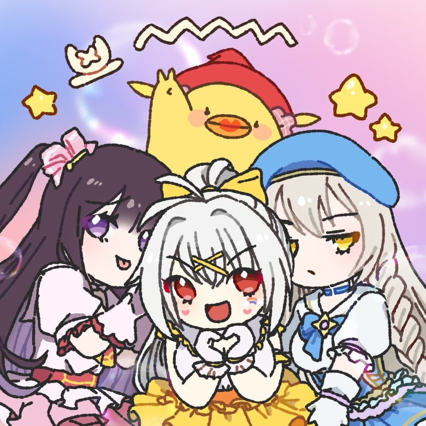 ventana, yuri, helena, granhildr, and neowiz duck (brown dust and 2 more)