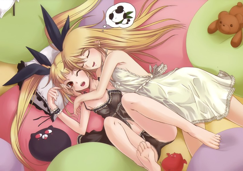 noel vermillion, rachel alucard, gii, lao jiu, and nago (blazblue and 1 more)