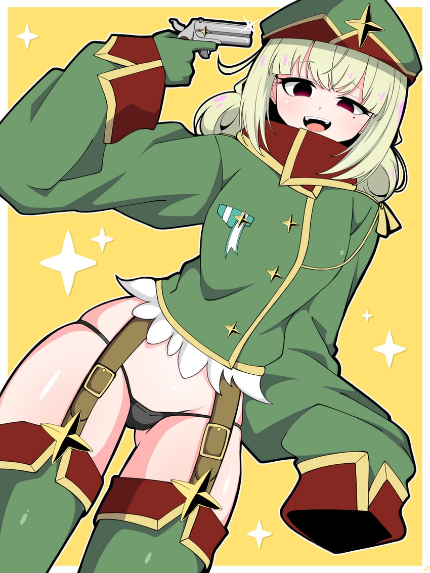 araga kiwi and leoparde (mahou shoujo ni akogarete) drawn by komemimi_0523