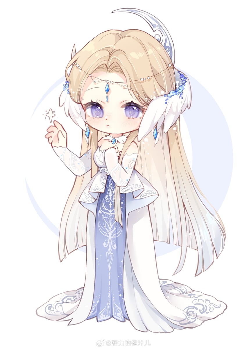 silvergale's aria (nikki and 1 more) drawn by nuli_de_chengzhi_er