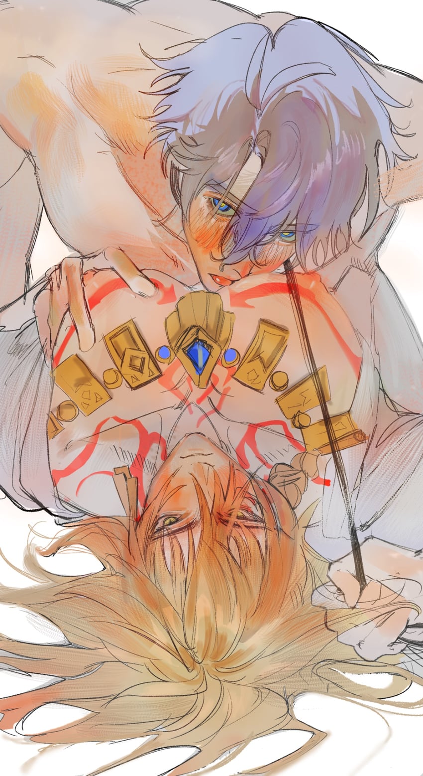 phainon and mydei (honkai and 1 more) drawn by oy38684