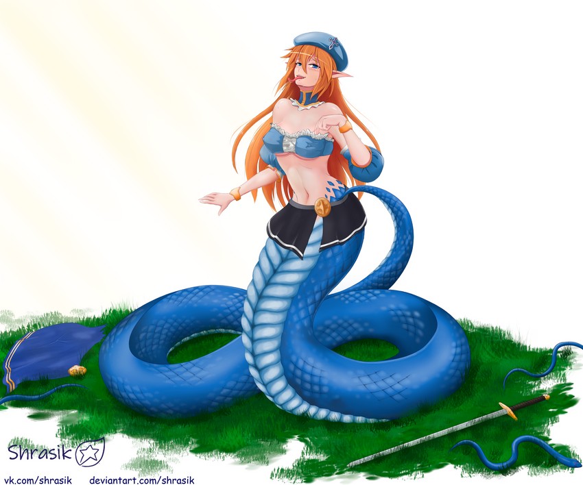 eristia vitral (monster girl encyclopedia) drawn by shrasik