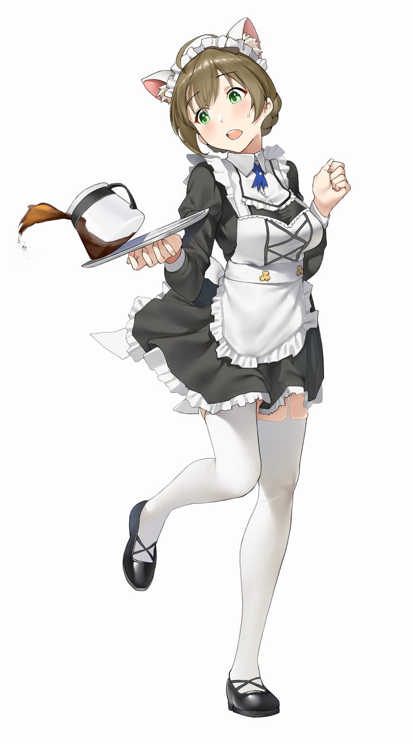 sakuramori kaori (idolmaster and 1 more) drawn by saya_endo_(27)