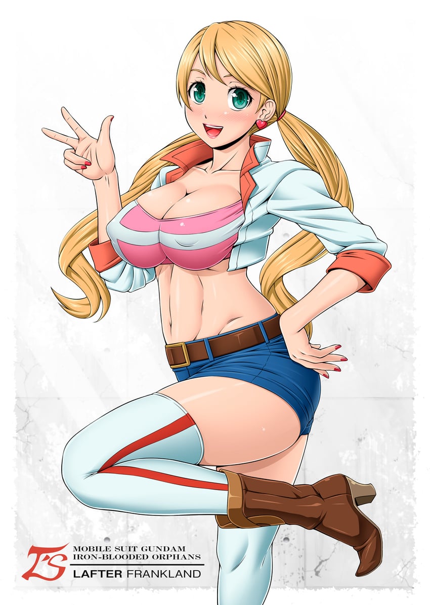 lafter frankland (gundam and 1 more) drawn by amano_kotone_(ichigo_jet)