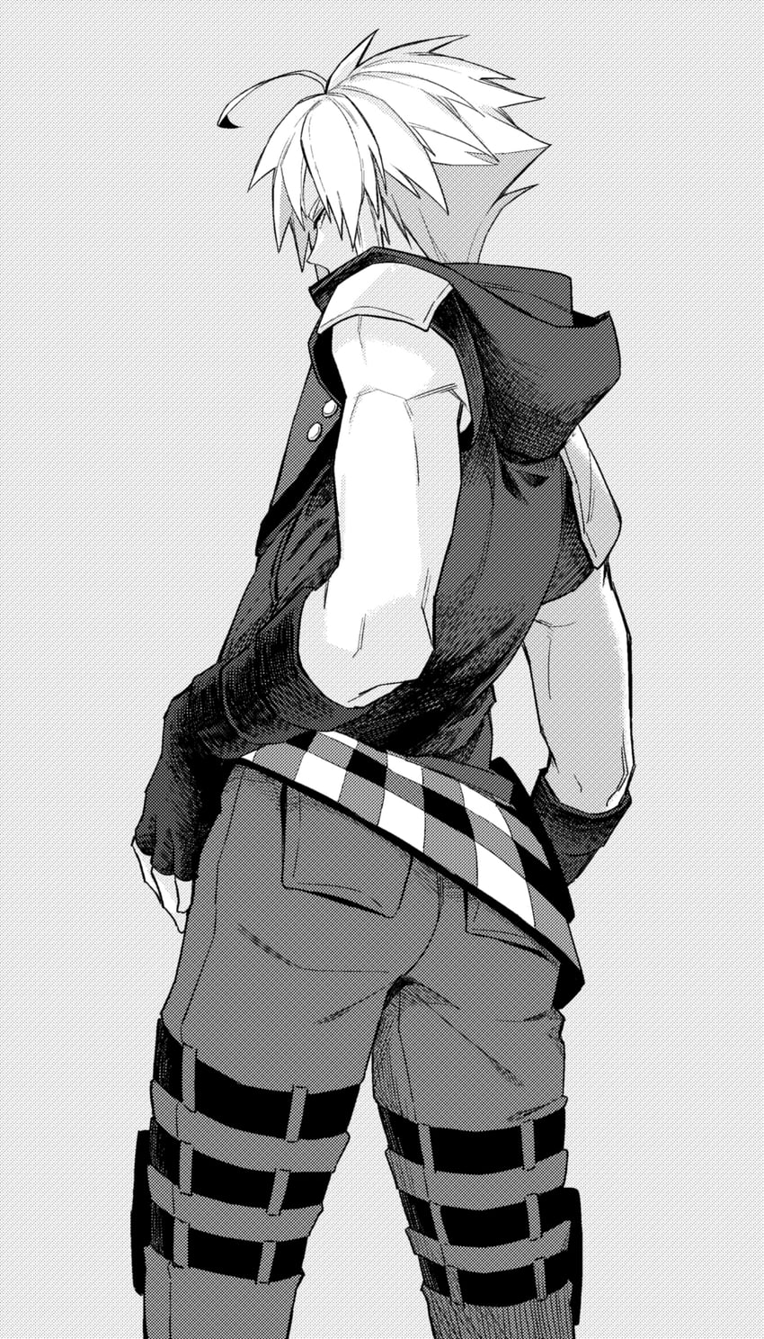 riku (kingdom hearts and 1 more) drawn by matsu_zatsu