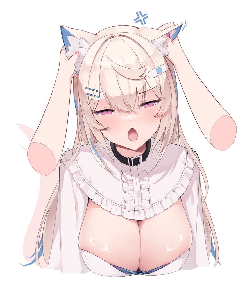 fuwawa abyssgard and mococo abyssgard (hololive and 1 more) drawn by namiorii