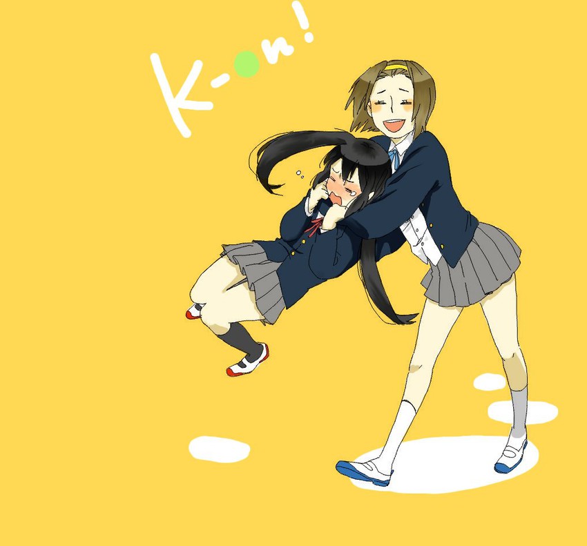 nakano azusa and tainaka ritsu (k-on!) drawn by mezzo_(break-fast)