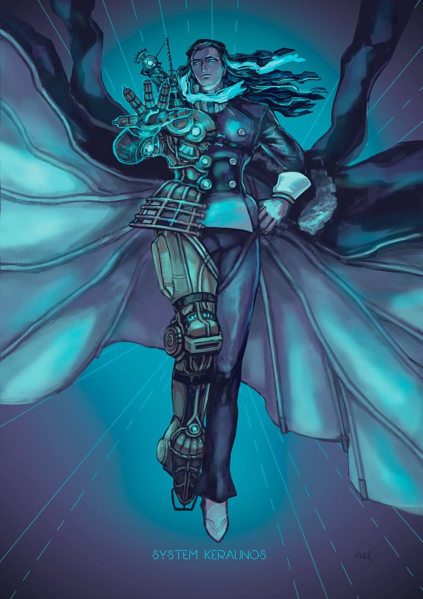 nikola tesla (fate and 1 more) drawn by nihmiu