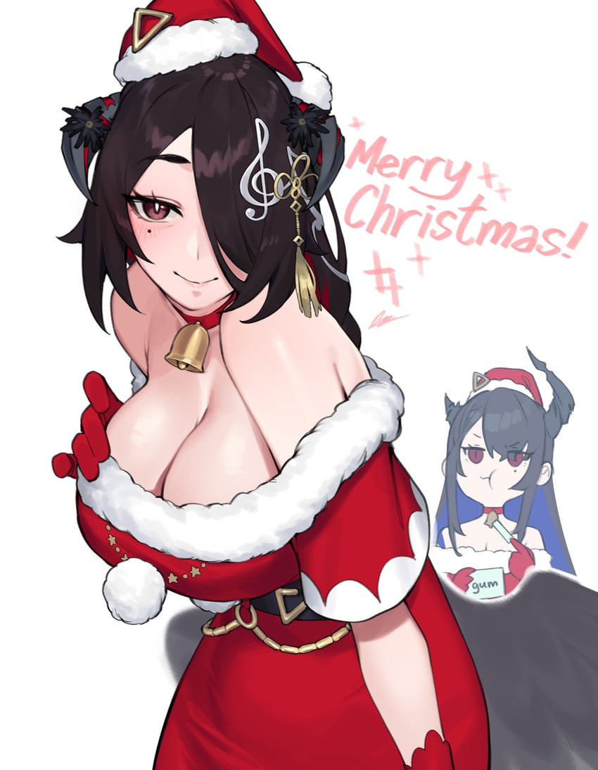 nerissa ravencroft and mamarissa (hololive and 1 more) drawn by dasdokter