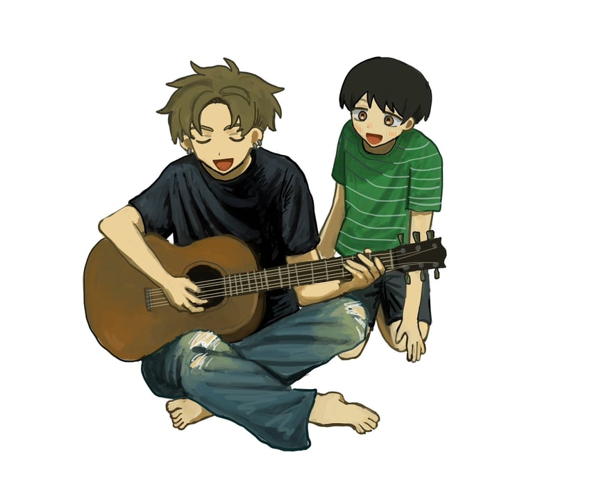 takami kouki and takami ryuki (futsuu no keion-bu) drawn by zz_5mm