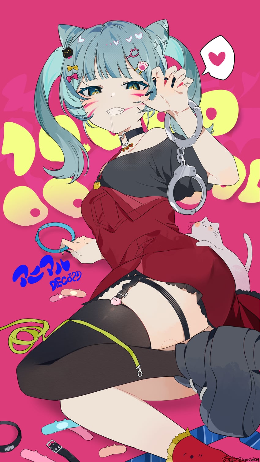 hatsune miku (vocaloid and 1 more) drawn by omutatsu