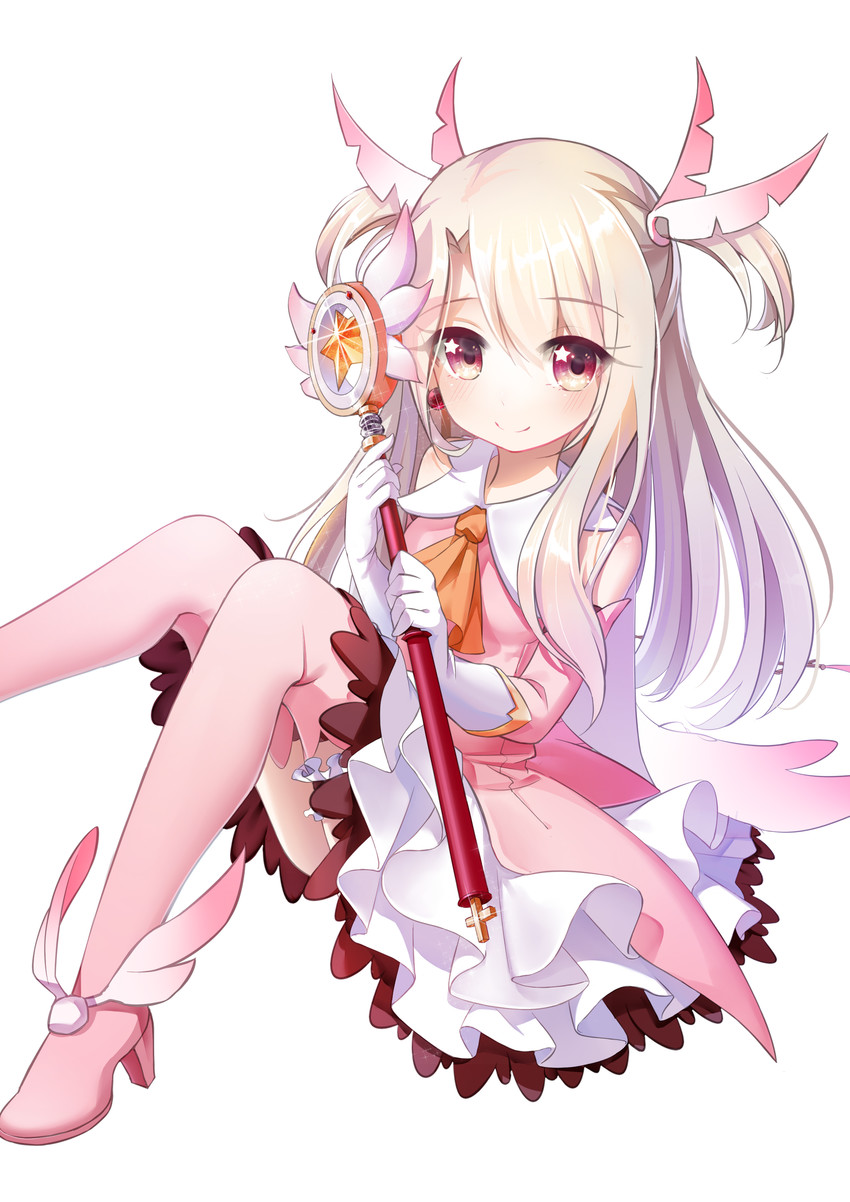 illyasviel von einzbern, prisma illya, and magical ruby (fate and 1 more) drawn by akihara_nozomi