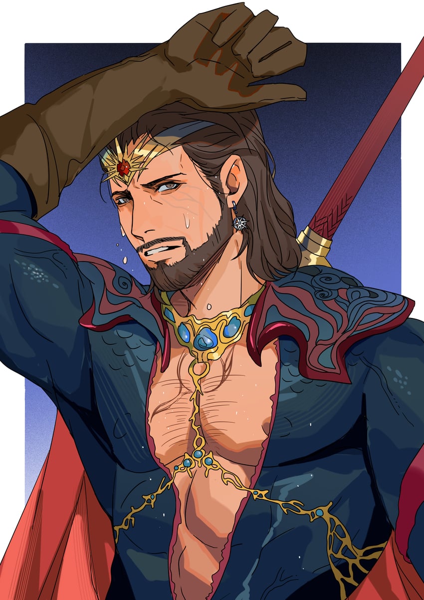 gale (dungeons & dragons and 2 more) drawn by doufujintianxianle