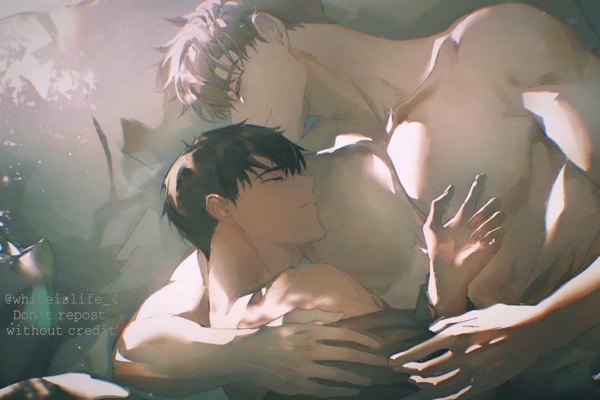 jeong taeui and ilay riegrow (passion) drawn by whiteislife_4