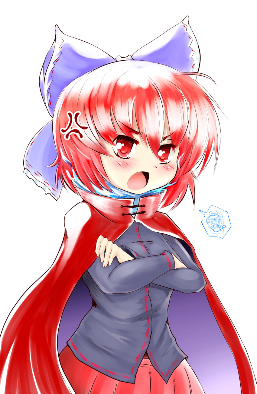 sekibanki (touhou) drawn by draw-till-death