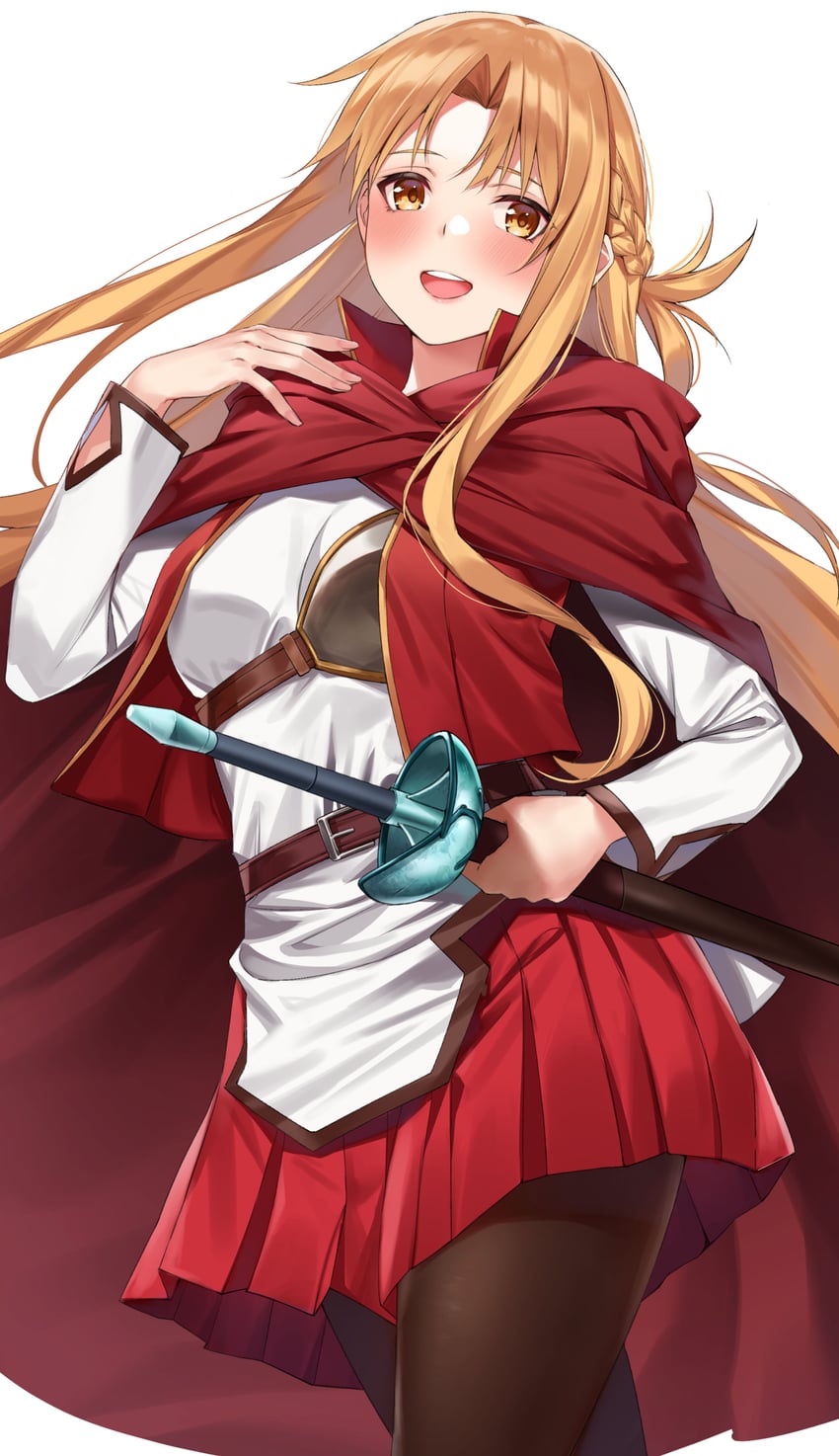 asuna (sword art online and 1 more) drawn by hachiroku_(hatirokusann86)