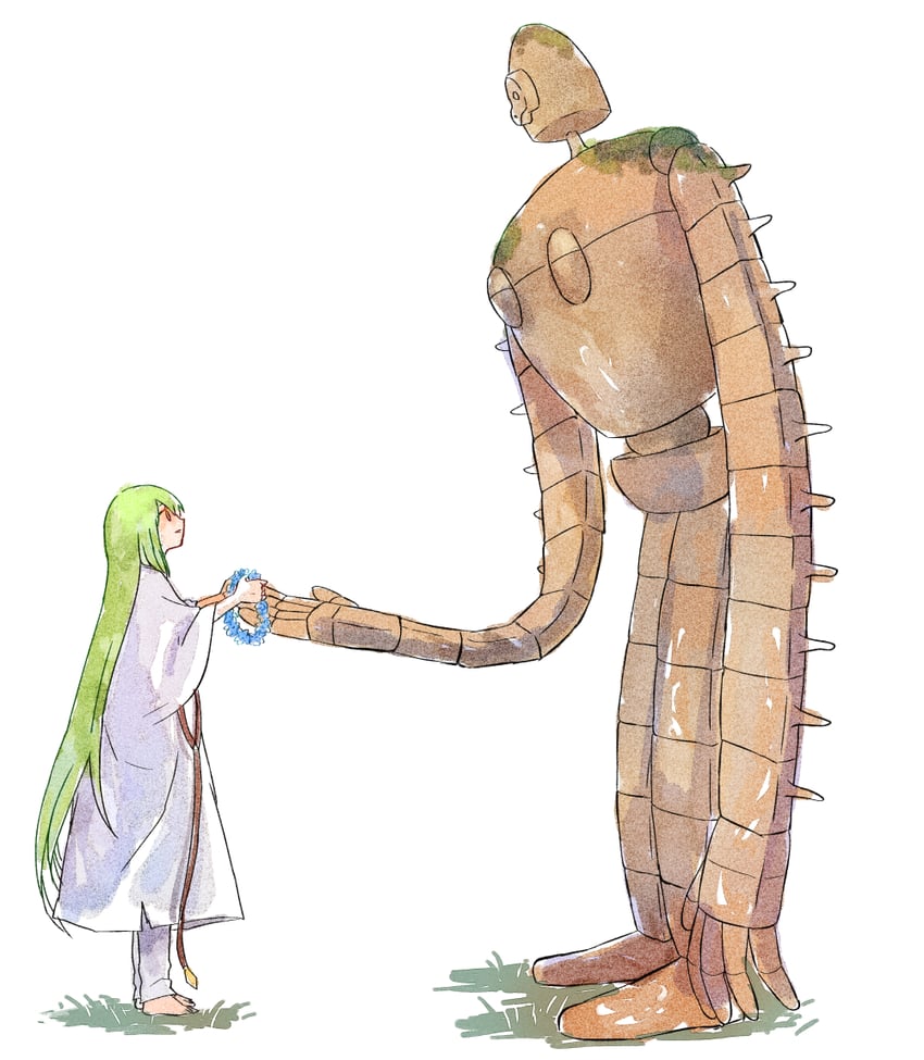 enkidu and laputa robot (fate and 2 more) drawn by himeko_(nico6v6pachi)