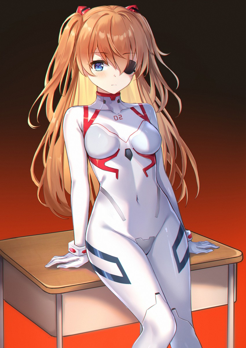 souryuu asuka langley (neon genesis evangelion and 2 more) drawn by eric_(tianqijiang)