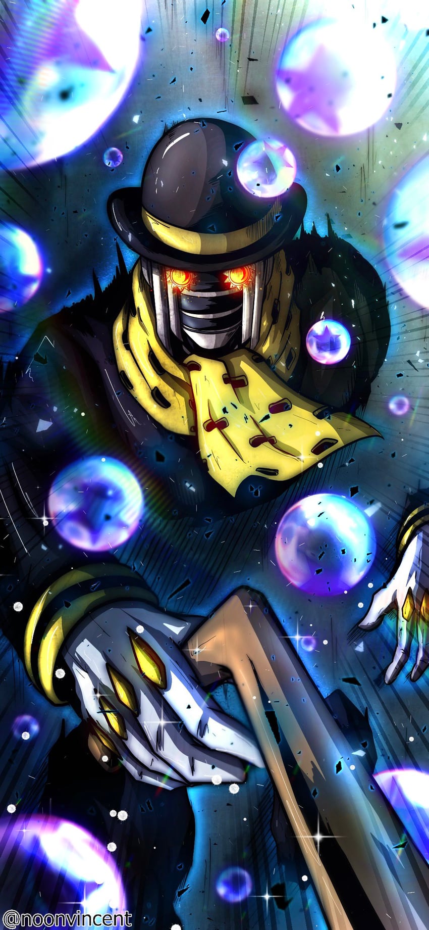 wonder of u (jojo no kimyou na bouken and 1 more) drawn by noonvincent