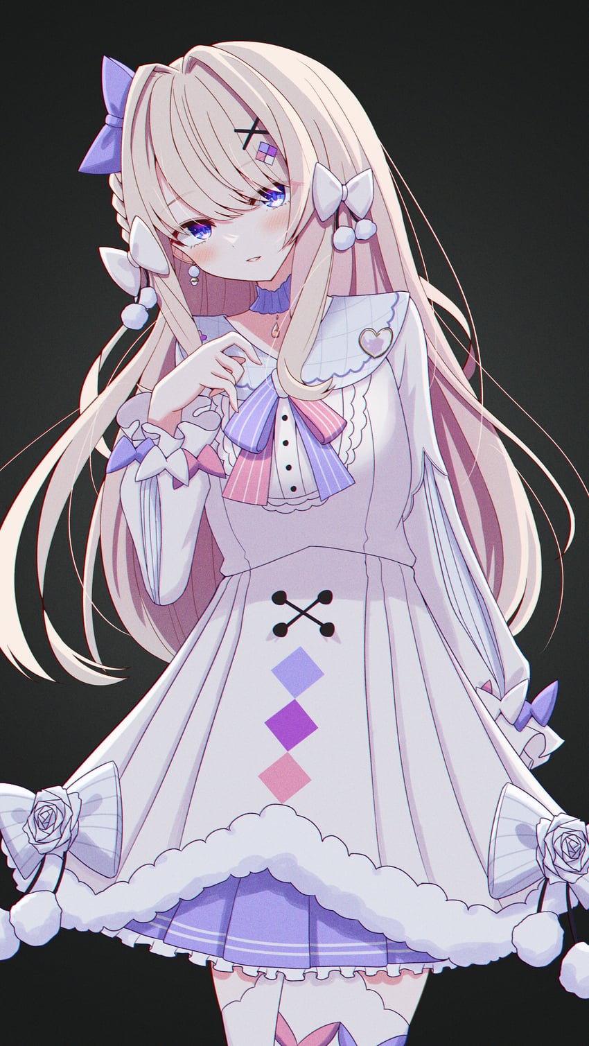 watagashi unou (indie virtual youtuber) drawn by herumu_(kouzome_mia)