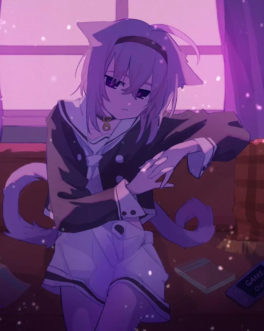 nekomata okayu (hololive) drawn by summerdaishouri