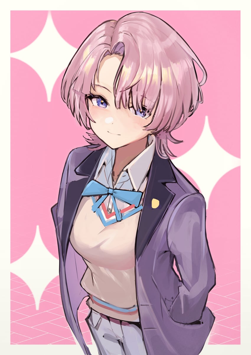 arimura mao (idolmaster and 1 more) drawn by solokitsune