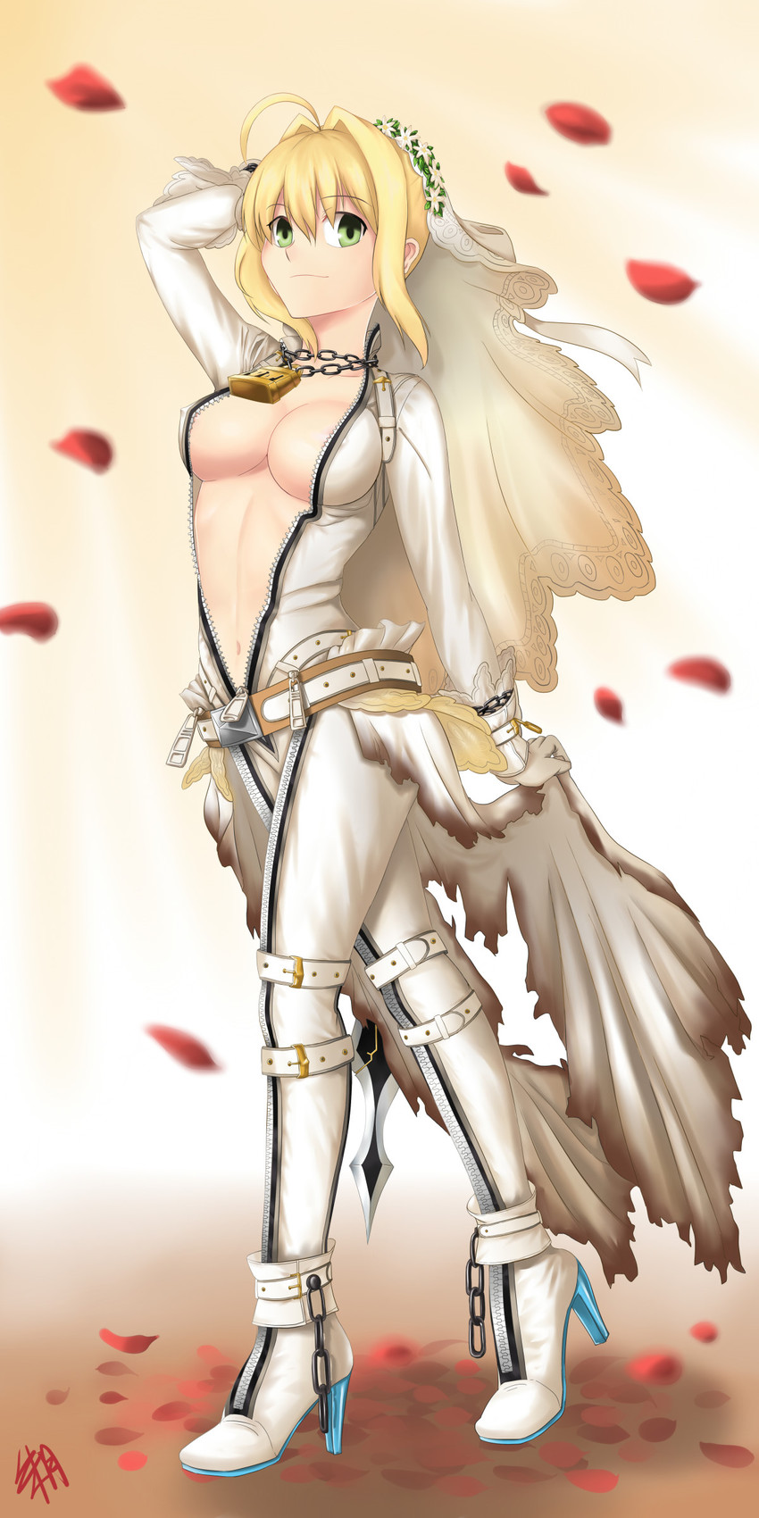 nero claudius (fate and 2 more) drawn by akatsuki_(mp31097)