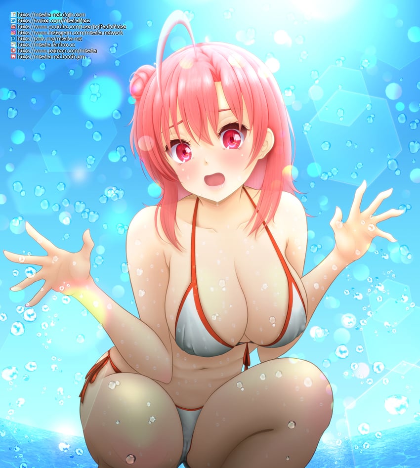 yuigahama yui (yahari ore no seishun lovecome wa machigatteiru.) drawn by misaka-net