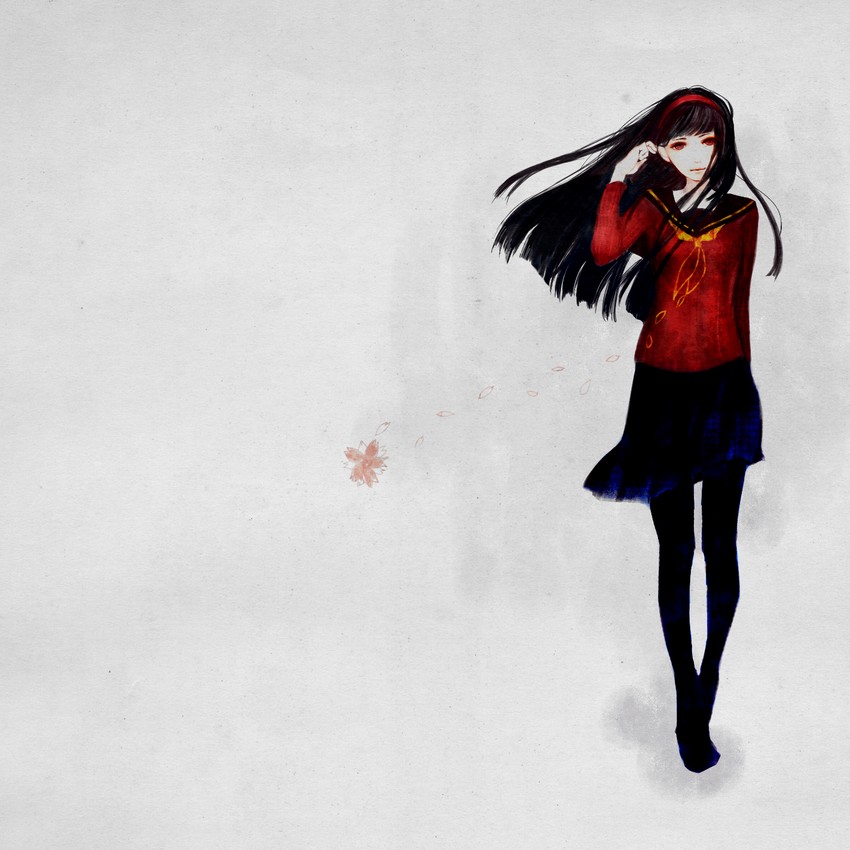 amagi yukiko (persona and 1 more) drawn by ku8