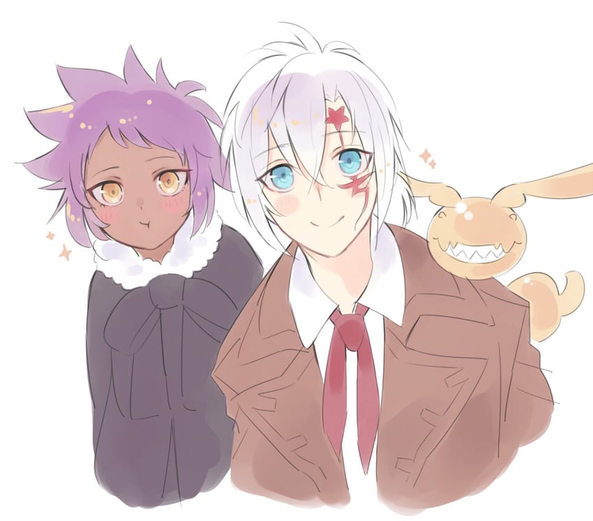 allen walker, timcanpy, and road kamelot (d.gray-man) drawn by george_man