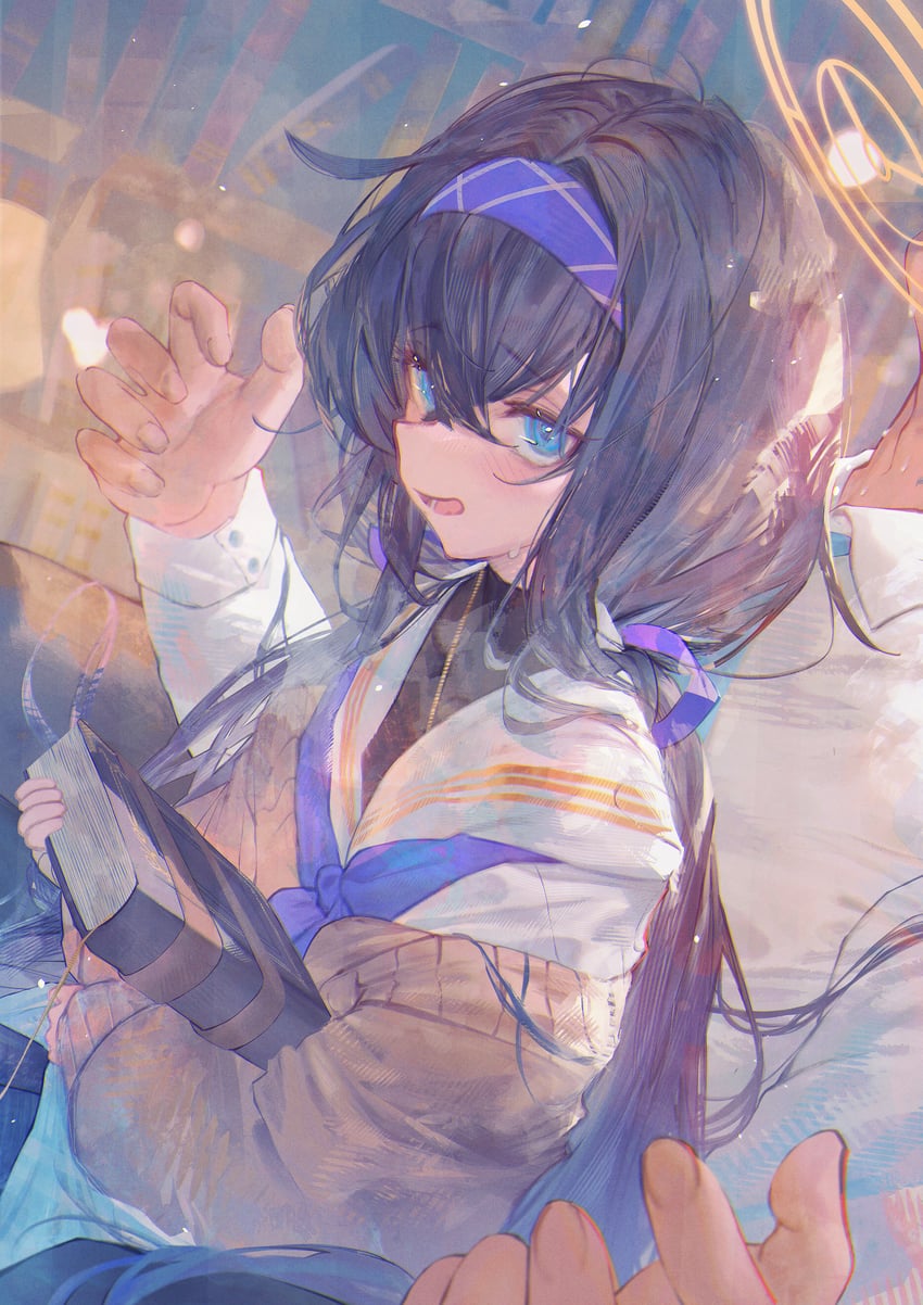 sensei and ui (blue archive) drawn by betabeet