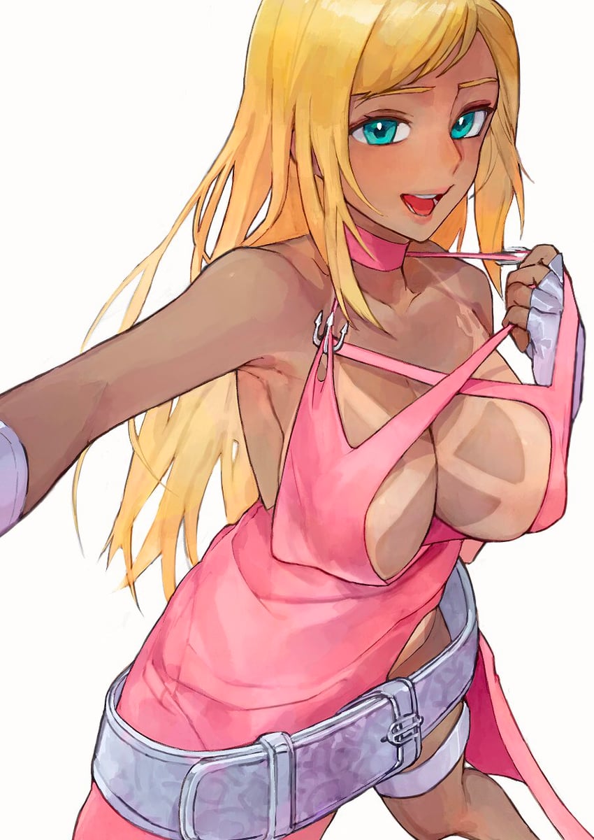 b. jenet (the king of fighters and 3 more) drawn by oni_gini