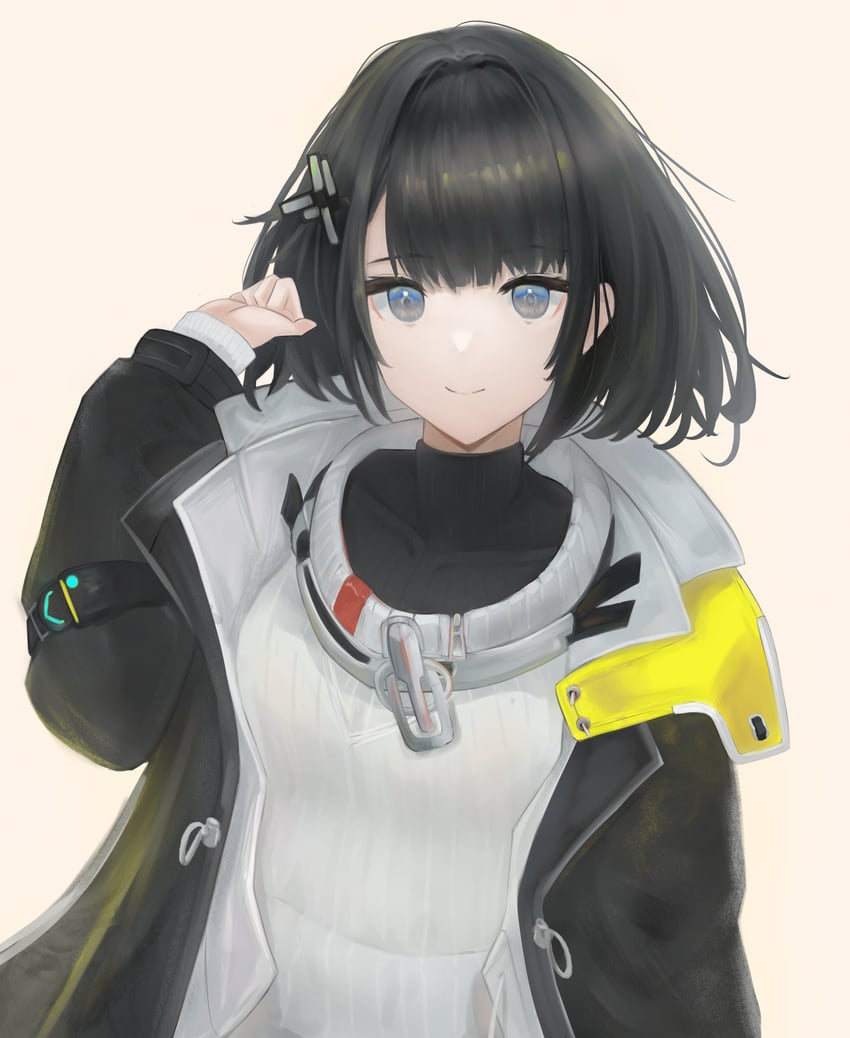 endministrator and female endministrator (arknights and 1 more) drawn by pita_(pizza_594)